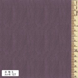 Azumino-momen Tissu teint en pièce Prune AD-5