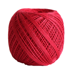 Sashiko Thread Fine Red 80m