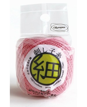 Sashiko Thread Dusty Pink 80m STF-213 Olympus Thread Mfg. Co.