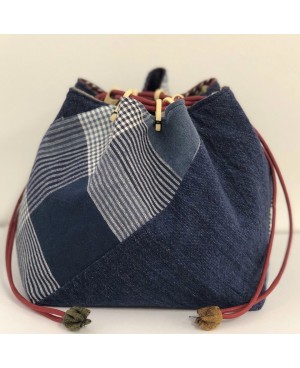 Pattern for reversible box bag