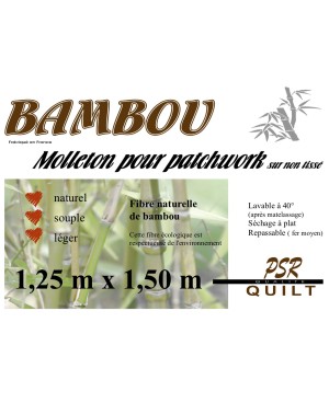 Ouate de Bambou 125 x 140cm