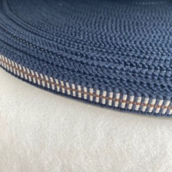 Blue and Brown woven band