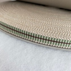 Green and Brown woven band