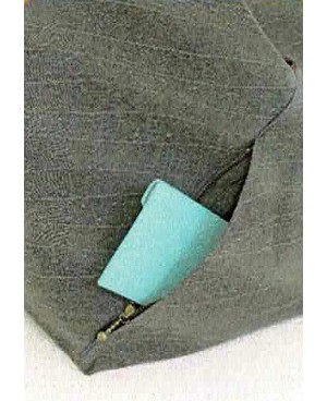 Patrón de bolsa de asas de hiedra
