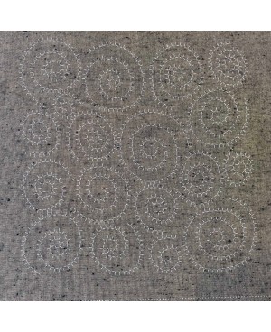 Sashiko Panel "Element" Putty