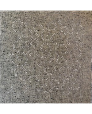 Sashiko Panel "Element" Putty