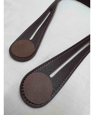Bag handles with split shanks fasteners from Inazuma