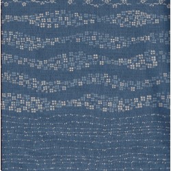 Tissu Coton Imprimé Takumi Bleu