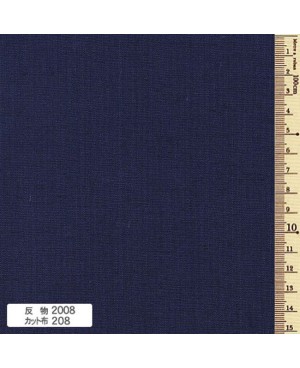 Tela Shot Cotton Tsumugi Azul Marino