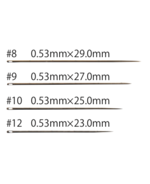 Quilting Needles Between 8, 9, 10, 12