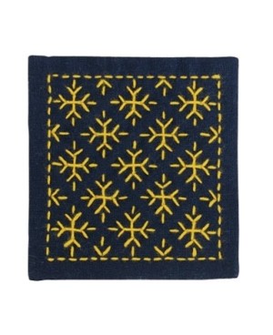 Olympus Sashiko Kit Coaster – Snow Crystal & Cross Connection SK-300