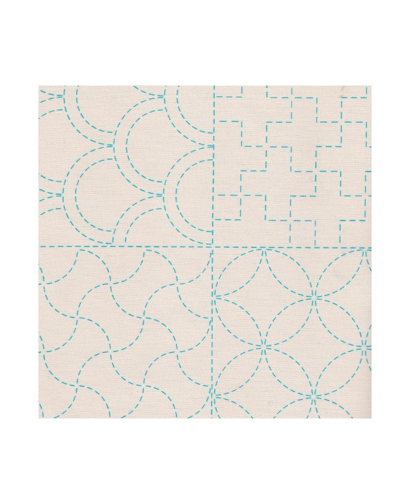 Gli Hana fukin sono campionari Sashiko o tessuti stencil utilizzati nel ricamo giapponese