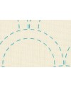 Tessuto per stencil Sashiko
