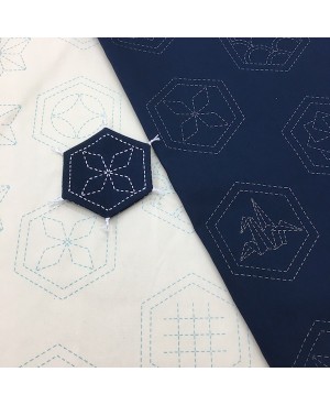 Sashiko Schablonenstoff