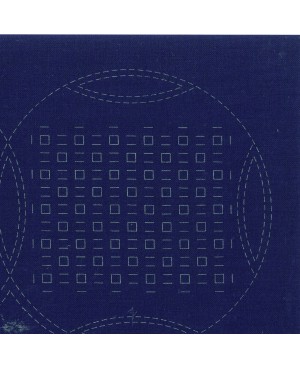 Hana fukin son muestras de Sashiko o telas estampadas utilizadas en el bordado japonés