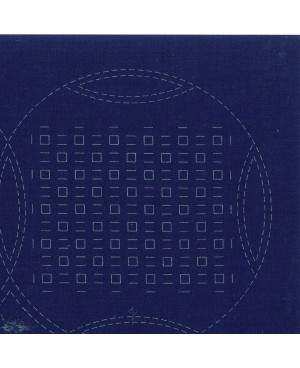 Hana fukin son muestras de Sashiko o telas estampadas utilizadas en el bordado japonés