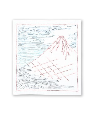 Sashiko Sampler Kit Mount Fuji (Fine Breezy Day)