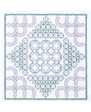 Sashiko Sampler-Kit La Bouquetiere Drop