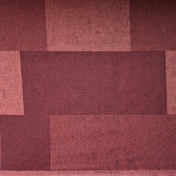 Printed Tsumugi Fabric Red