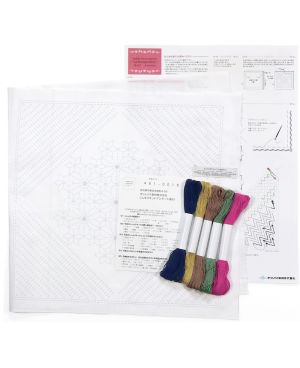 Kit de muestras de sashiko La Bouquetiere Nadeshiko