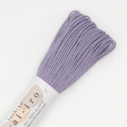 Awai-Iro 40m purple Sashiko thread