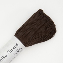Sashiko thread 100m chocolate