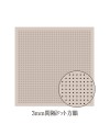Hana fukin sashiko sampler dot grid 3mm almond milk