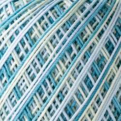 Fil à crochet Emmy Grande Colorful bleu clair 25G