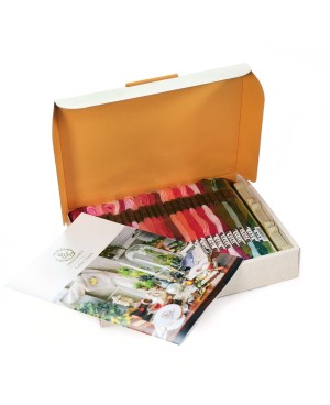 Coffret de 100 fils à broder - Jardin Sauvage