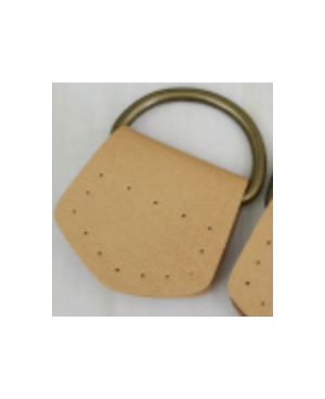 Sew on bag handles made of synthetic leather can be machine sewn and are very strong