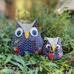 Boro Lucky owl pattern