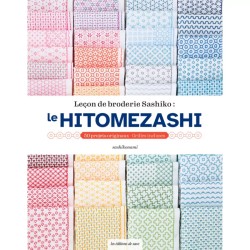 Leçon de broderie sashiko: Le Hitomezashi