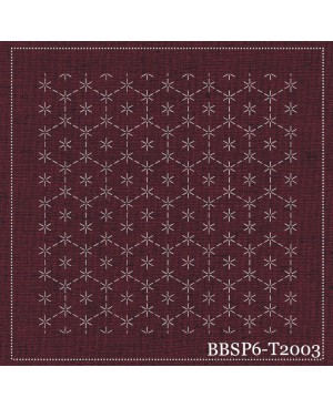 Turtle Shell sashiko block (Elements)