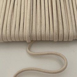 Waxed cotton cording ecru