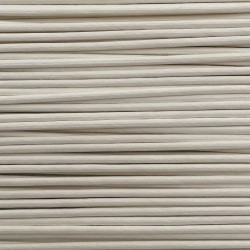 Cordón de algodón encerado blanco