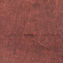 Tissu coton Shima Tsumugi rouge