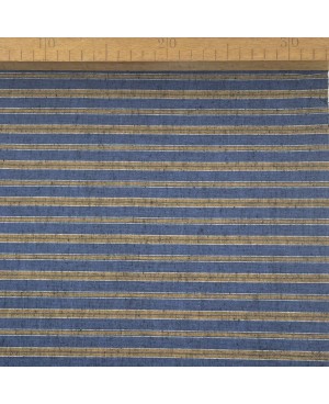 JAPONÉS NUKUMORI SHIMA TSUMUGI TONOS DE AZUL