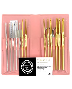 Tulip Classic 4 Crochet Hook Set 18pc