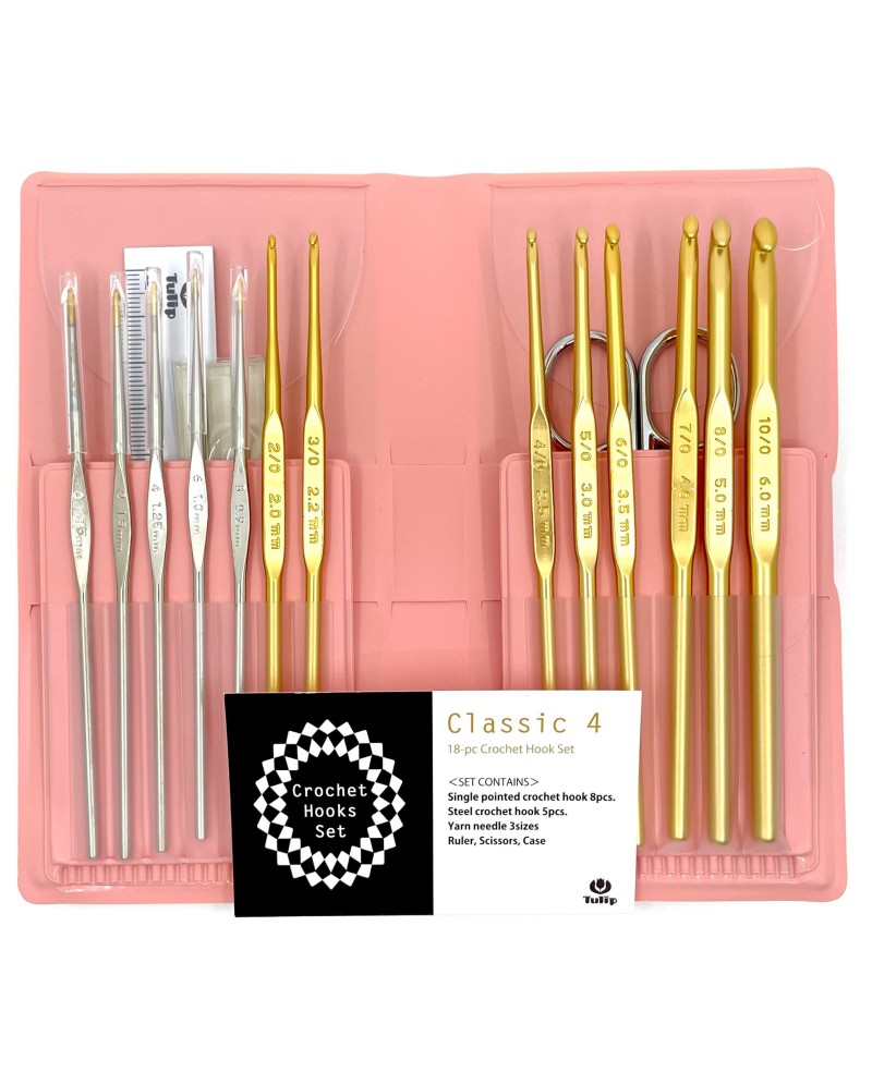 Set mit 4 TULIP Classic Haken 18 Stück