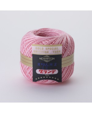 Fil à crochet 50g rose dragée Emmy Grande Solid