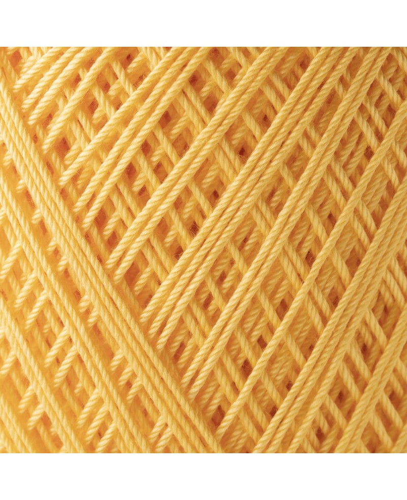 Fil à crochet 50g jaune banane Emmy Grande Solid