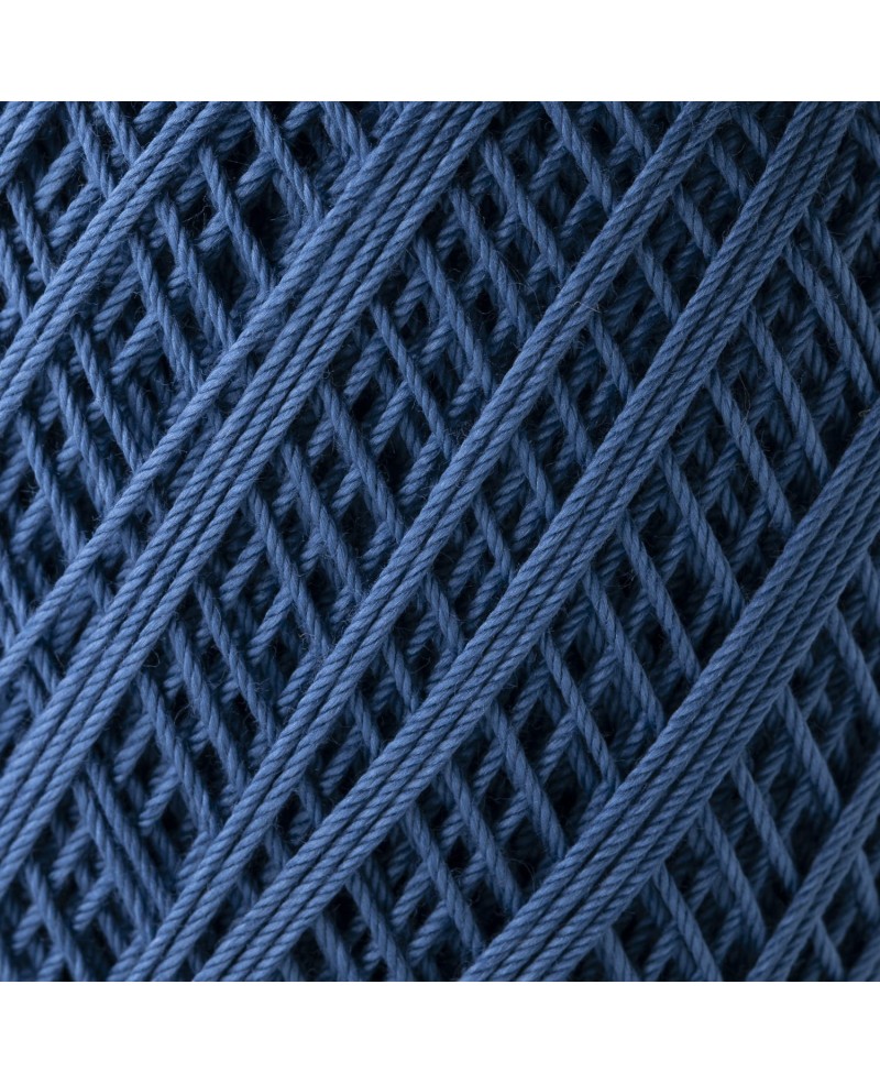 Fil à crochet 50g bleu-gris Emmy Grande Solid