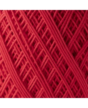 Fil à crochet 50g rouge vif Emmy Grande Solid