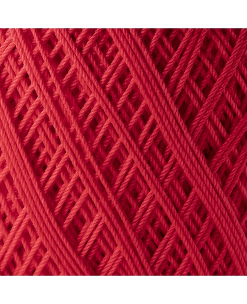 Fil à crochet 50g rouge vif Emmy Grande Solid