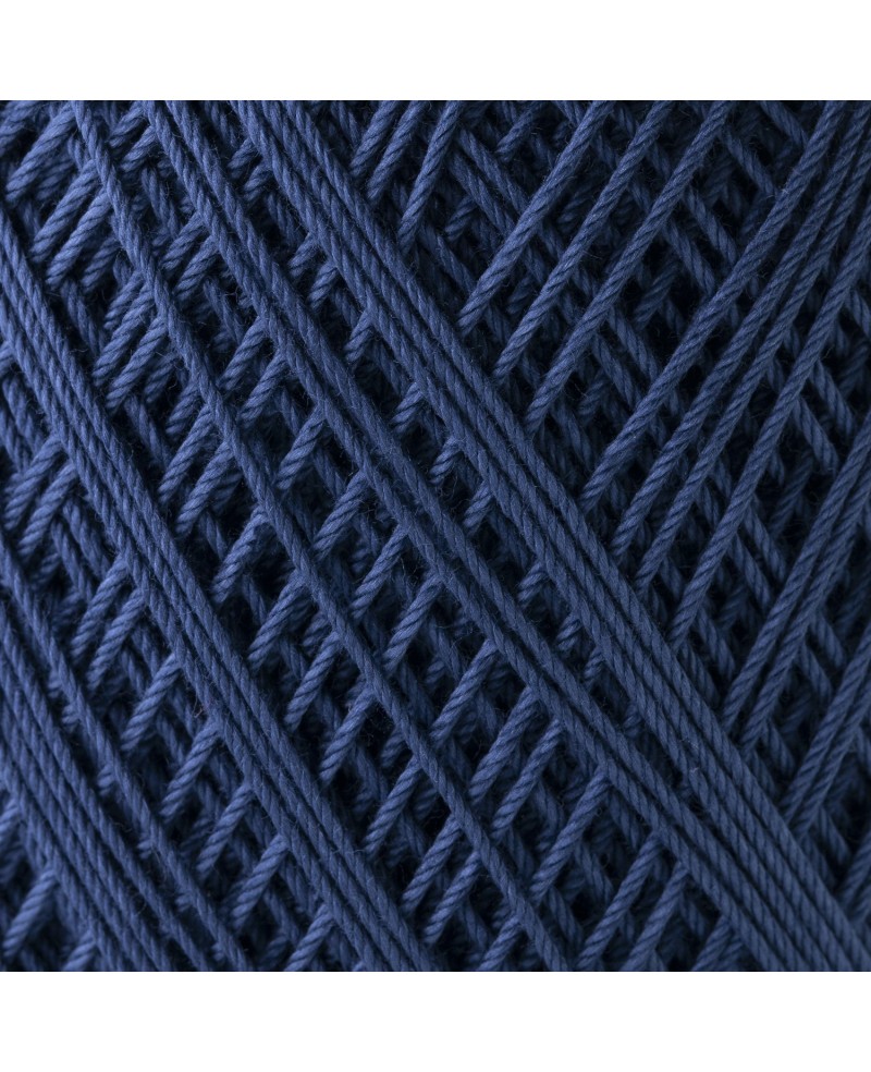 Fil à crochet 50g bleu foncé Emmy Grande Solid