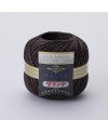 Fil à crochet 50g marron foncé Emmy Grande Solid