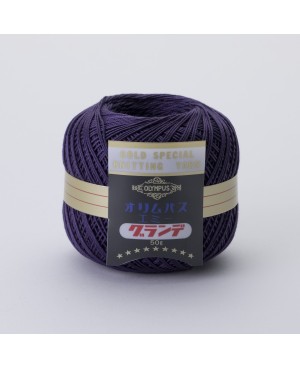 Crochet thread emmy grande solid 50g grape