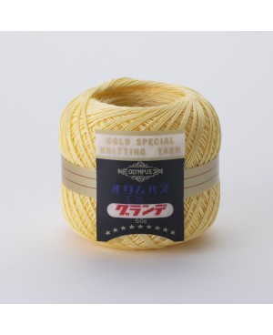 Filo per uncinetto emmy grande solido 50g giallo tenue
