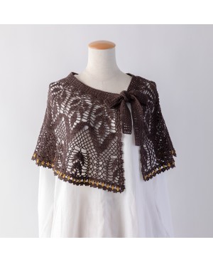 Crochet thread emmy grande solid 50g dark brown