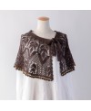 Fil à crochet 50g marron foncé Emmy Grande Solid
